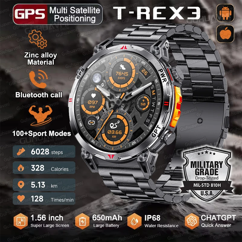 2025 New T Rex 3 Original Millitary GPS Position 1.56