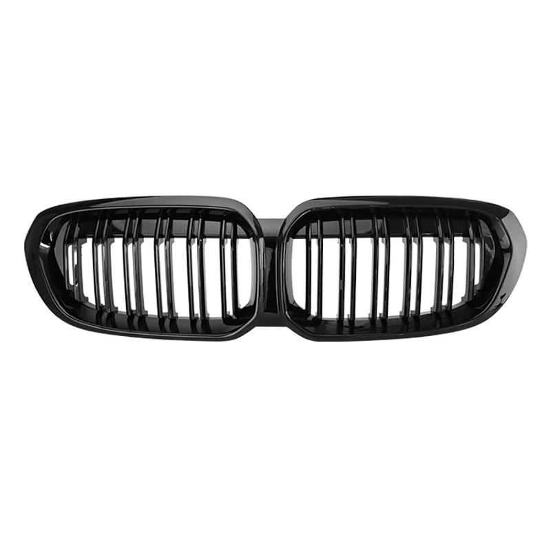 

Double Line Glossy Black Grille Front Bumper Grille for 1 SERIES F52 2021- Car Accesaories