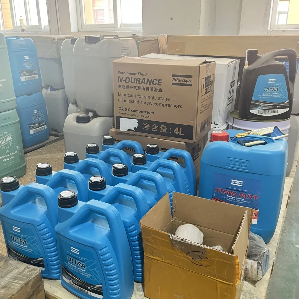 سعر قطع غيار ضواغط الهواء الأصلية قطع غيار صمام السحب الاحتياطي لضاغط الهواء الصناعي فلتر زيت أطلس كوبكو #3