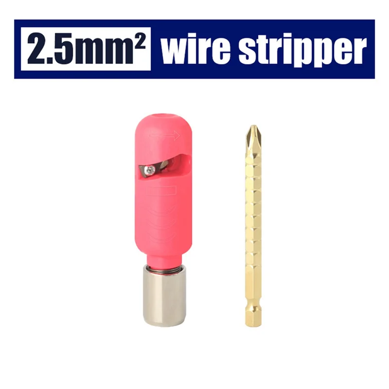 

Electric Wire Stripper For Fast Stripping Wire Tool Electric Wire Peeling Tool Power Drill Driver Wire Stripping Tool Durable-Ne