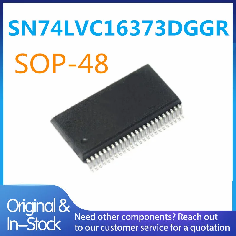 (5piece)100% New SN74LVC16373DGGR SN74LVC16373 LVC16373 sop-48