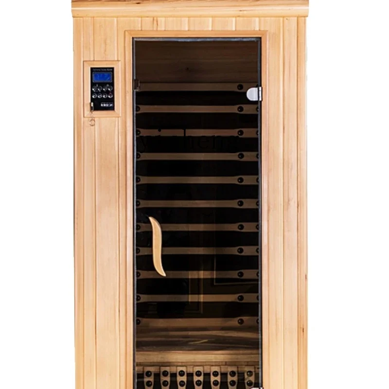 

X5-7 steam room family graphene single double far infrared light wave room sauna box whole body