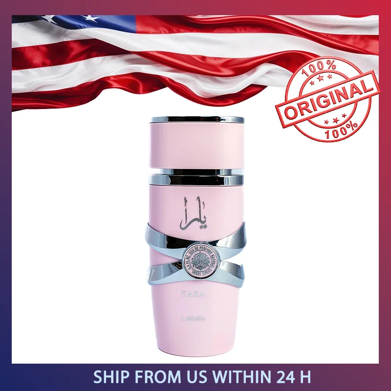 Lattafa Yara Edition für Frauen, Eau de Parfümspray, 3,40 Unzen, 100 ml, langanhaltender Blumenduft, bestes Valentinstags-Geschenk