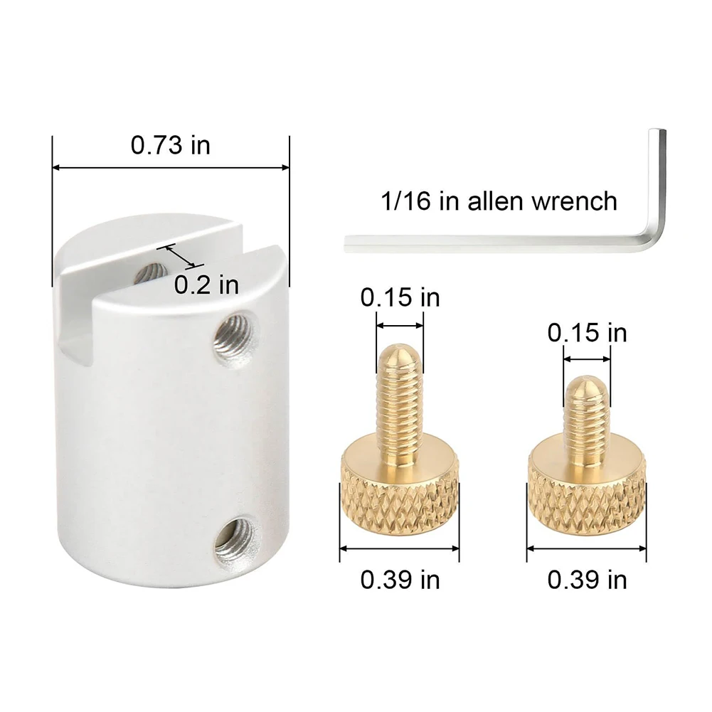 Hunting Accessories For Precision Comparator Kit in Aluminum with Multiple Insert Options from 17 to 45 Inches