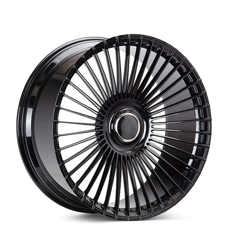 18-24 Inch Bright Black Personalized Forged Aluminum Wheel Rims 100mm PCD 20mm ET Car WheelsW205,W213,W166,X156,W257