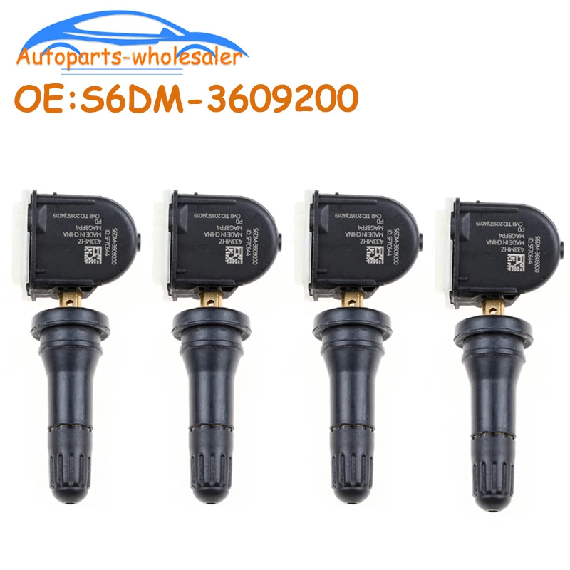 Car For BYD Qin NEW Song MAX Tang NEW 2018 S6DM-3609200 S6DM3609200 TPMS Tire Pressure Monitoring Sensor 433MHZ