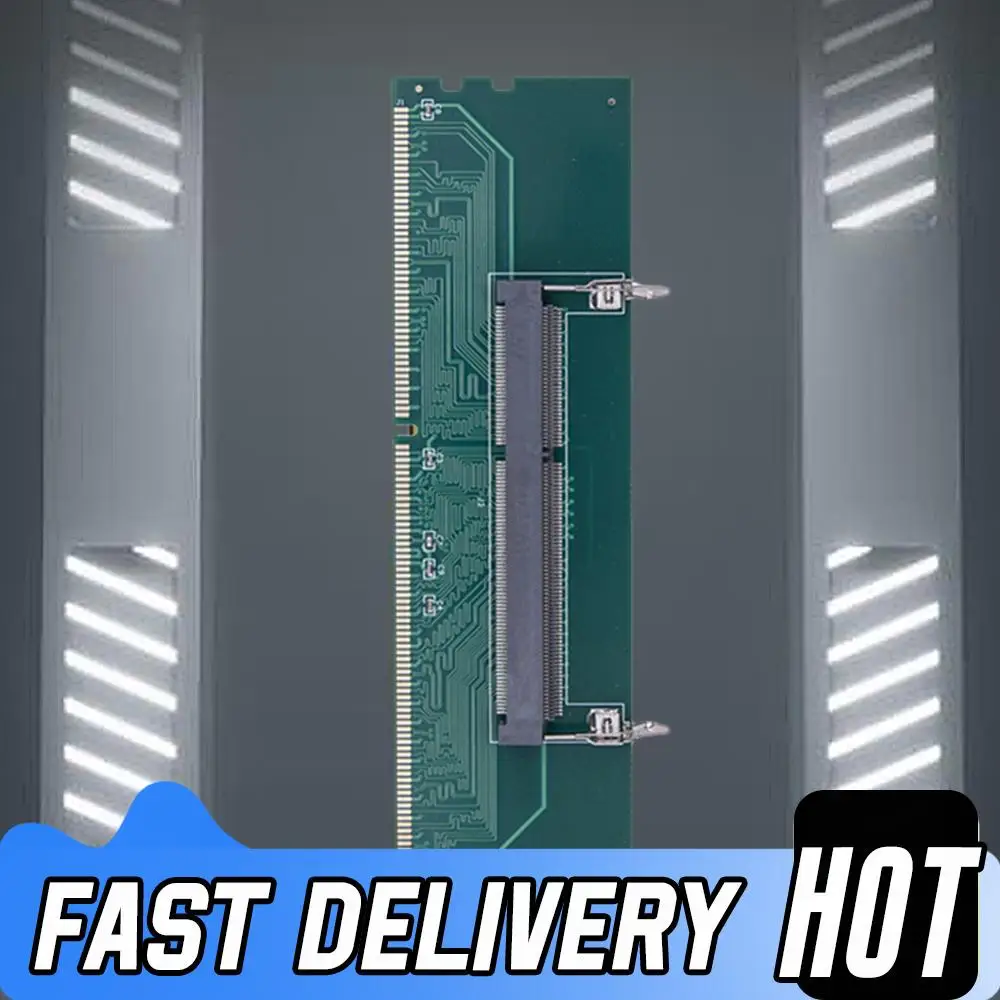 

1-10PCS Laptop To Desktop SO-DIMM To PC DIMM Card DDR3 DDR4 DDR5 Memory RAM Memory Adapter Gaming Laptop RAM Connector Card