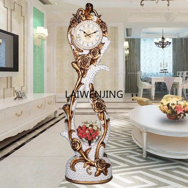 SGF fashion antique floor clock living room Chinese pendulum floor quartz clock