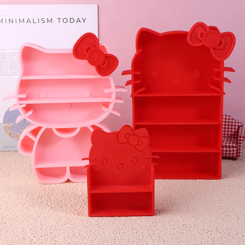 

Hello Kitty Series 1/12 полки для кукольного домика витрина стеллаж для хранения мебельная модель куклы полки для супермаркета микро сцена игрушка