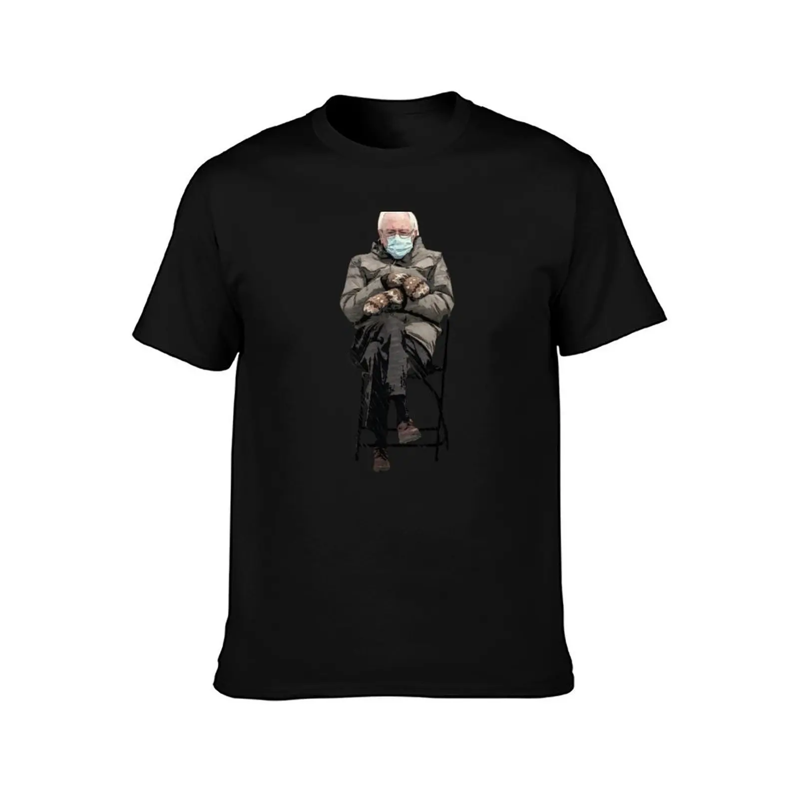 Bernie Sanders inauguration Mittens T-Shirt Breathable Gym Short Sleeve T-Shirt