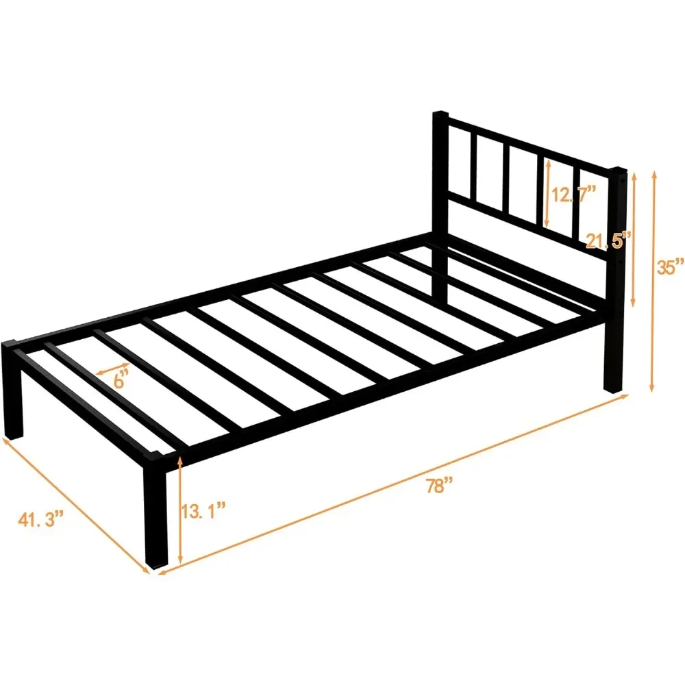 Heavy Duty Metal Frame,Can Be Divided Into 3 Twin Bed,Twin Over Twin Bunk Beds for 3, Triple Bunk Bed,