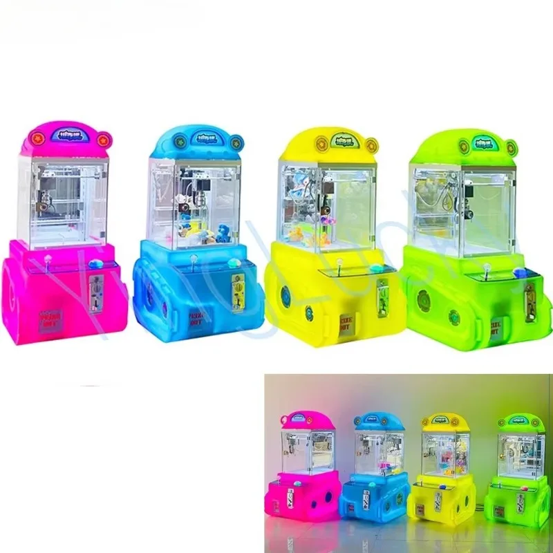 เครื่องเกมเครนคีบตุ๊กตาขนาดเล็กคุณภาพสูง หยอดเหรียญ สำหรับศูนย์เกมส์