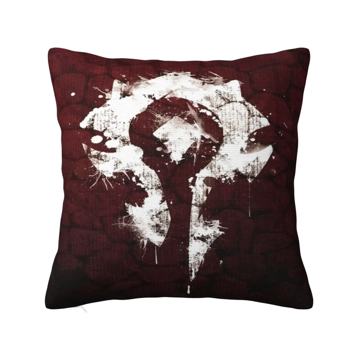 World Of Warcrafts Game Printed Pillowcase Cushion Cover Throw Pillow Cover New Style Car Decoration Zippered Multi-Size