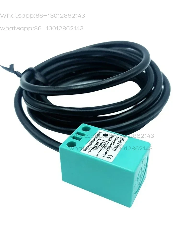 2026    1PCS  Defuro Square Proximity Switch HS-Q17-N01 N02 P01 P02 Metal Sensing Sensor
