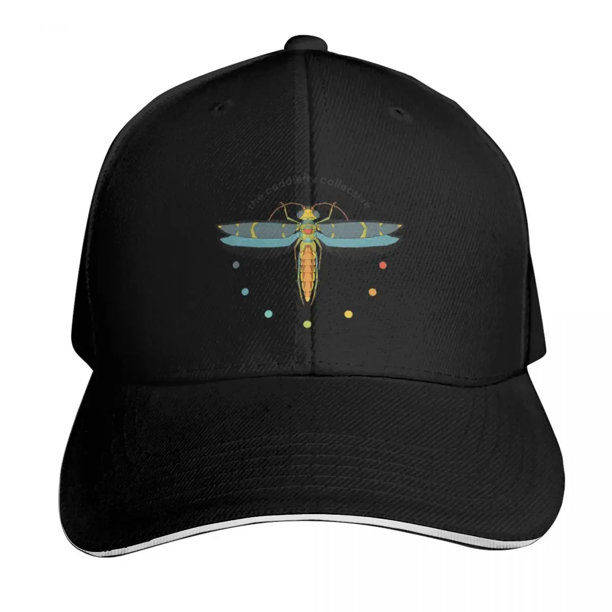 Caddisfly Collective logo Baseball Cap Sports Cap Horse Hat Beach Bag western Hat Mens Tennis Women's