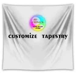 HD Tapestry Custom Mandala Hippie Home Decoration Hanging Cloth Design Boho Witchcraft Landscape Jesus Room Decor Photo Printed