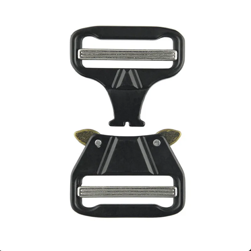 39 50mm Metal Quick Side Release Buckles for Webbing Tactical Belt Safety Strong Hooks Clips DIY Outdoor Luggage Access