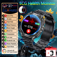 2025 New For Samsung Galaxy Watch 7 Uric Acid Blood Pressure Blood oxygen Body Analysis Smart Watch ECG+PPG Clock Smartwatch Men