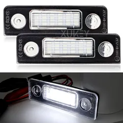 2x Canbus No Errors 18LED Car LED Number License Plate Light for Skoda Octavia 1Z Roomster 5J Octavia II Pre-Facelift Facelifted