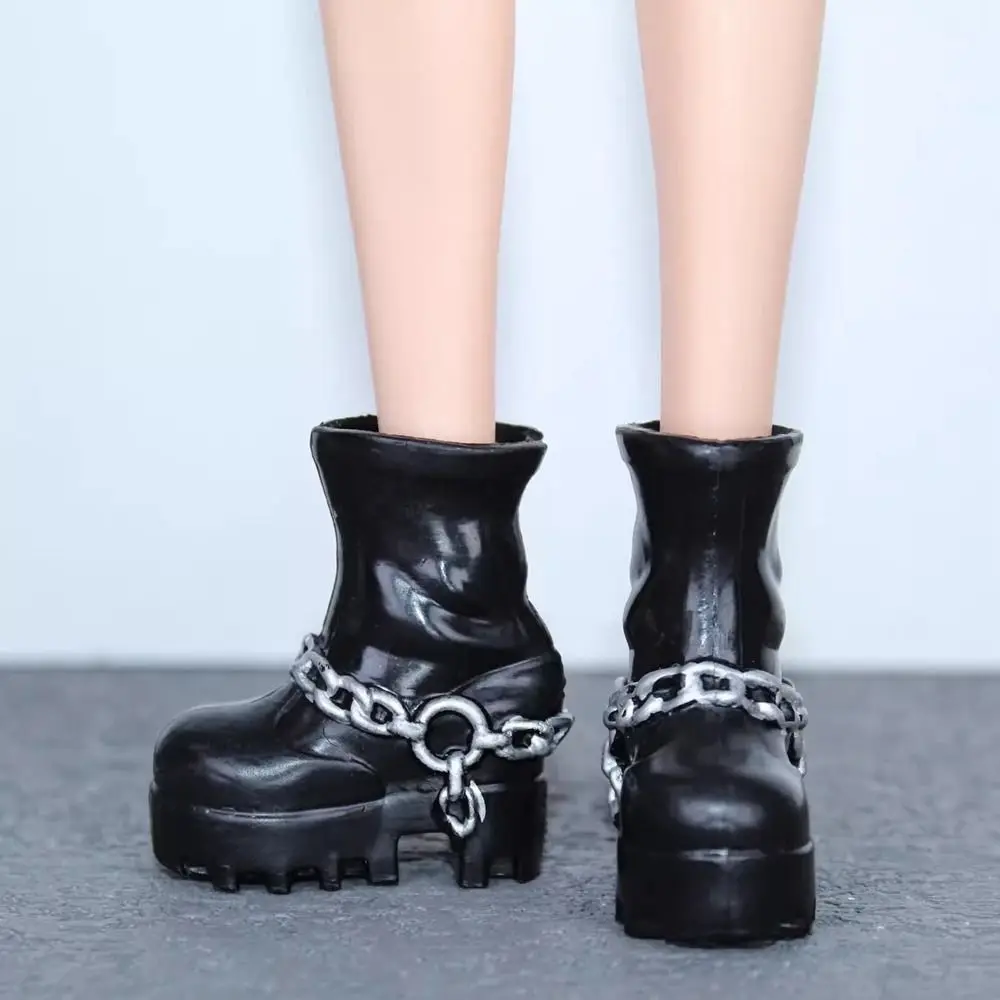 For 1/6 Doll Shoes High Heels Boots Super Model 30cm Figure Doll Sandals Original Doll Casual Shoes Female Doll Boots