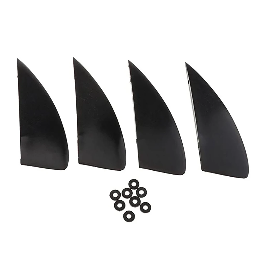 4 Pçs/set Fin para Kiteboarding Fin Kitesurf Kite Board Flyling Prancha de Surf Fin