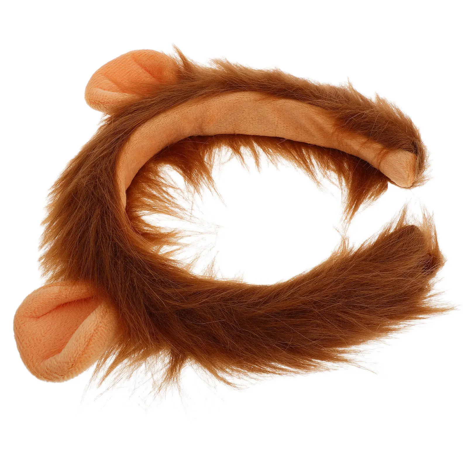 

Lion Headband Cute Lion Ear Headband 's Animal Headdress Soft Animal Ears Headpiece for Costume Party Halloween Zoo