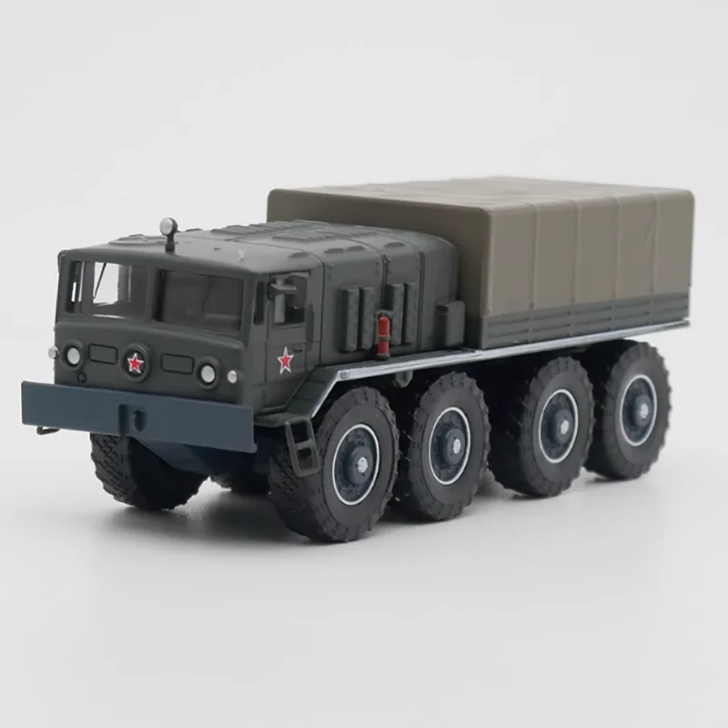 Diecast 1:72 Scale Fabbri MAZ 535A Heavy Truck Tank Transport Tractor Alloy Military Model Collection Boy Gift Toys Display