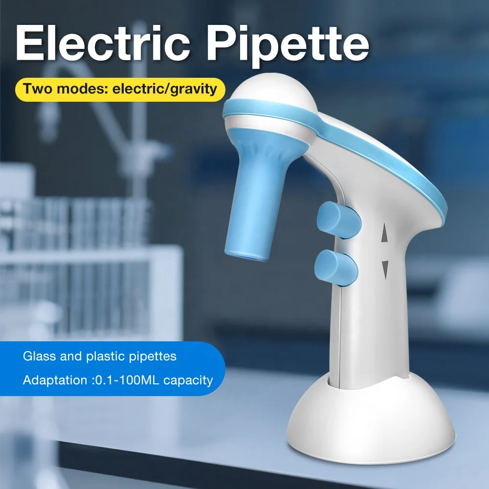 New Arrival Electric Pipette Controller Liquid Precision Adjustable Automatic Pipette Lab Digital Electronic Pipette Laboratory
