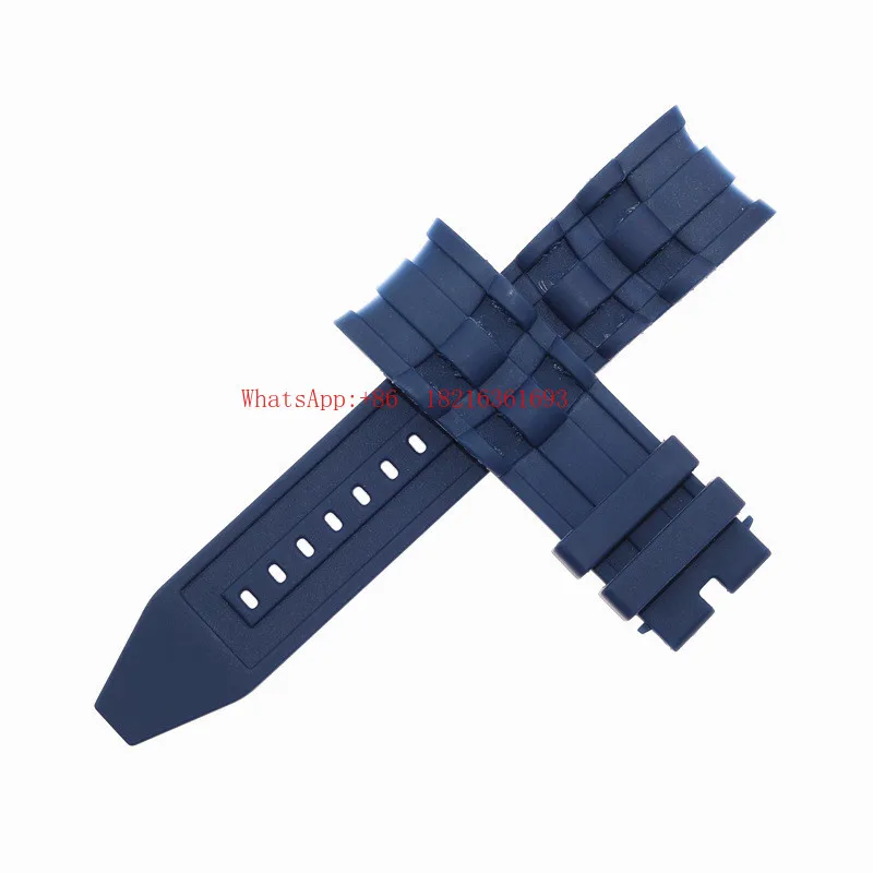 Men's Watch Strap Accessories Large Dial Watch Waterproof Silicone Strap 26mm