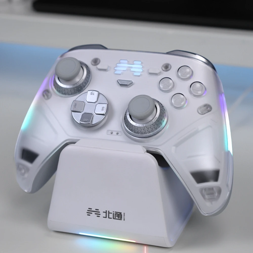 وحدة تحكم الألعاب اللاسلكية BEITONG KP70 ذات ردود الفعل اللمسي، مشغل مزدوج للإحساس التلقائي، 6 مجاذيف خلفية للكمبيوتر/Switch/iOS/Android/Steam #1