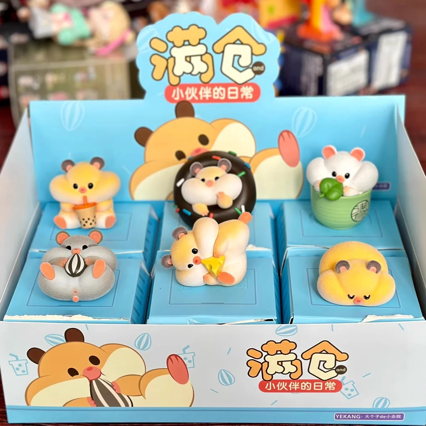 

Mancang and Friends series kawaii mini blind box desktop decoration trendy toys collectibles mystery box cute surprise gifts