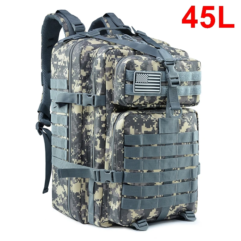 ReFire Gear 30/45L Mann Taktische Rucksäcke HkingReisetaschen Überleben Outdoor 3P Assault Pack EDC Molle Pack Für Trekking Jagd Tasche 8