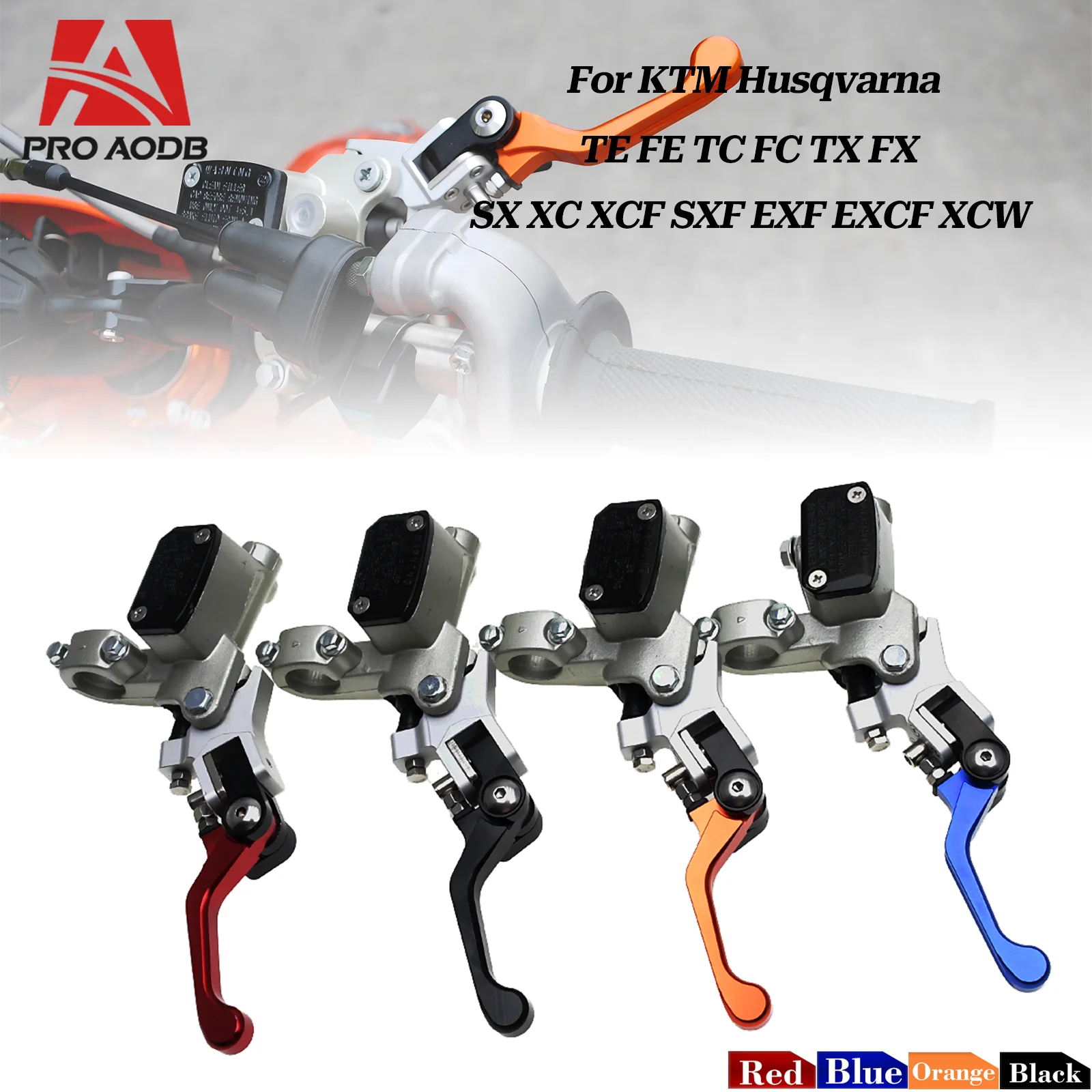 

Motorcycle Brake Master Cylinder Clutch Pump Brake Lever For KTM 125150250 300 350 450 500 EXC EXCF XC XCF SX SXF XCW XCFW TPI