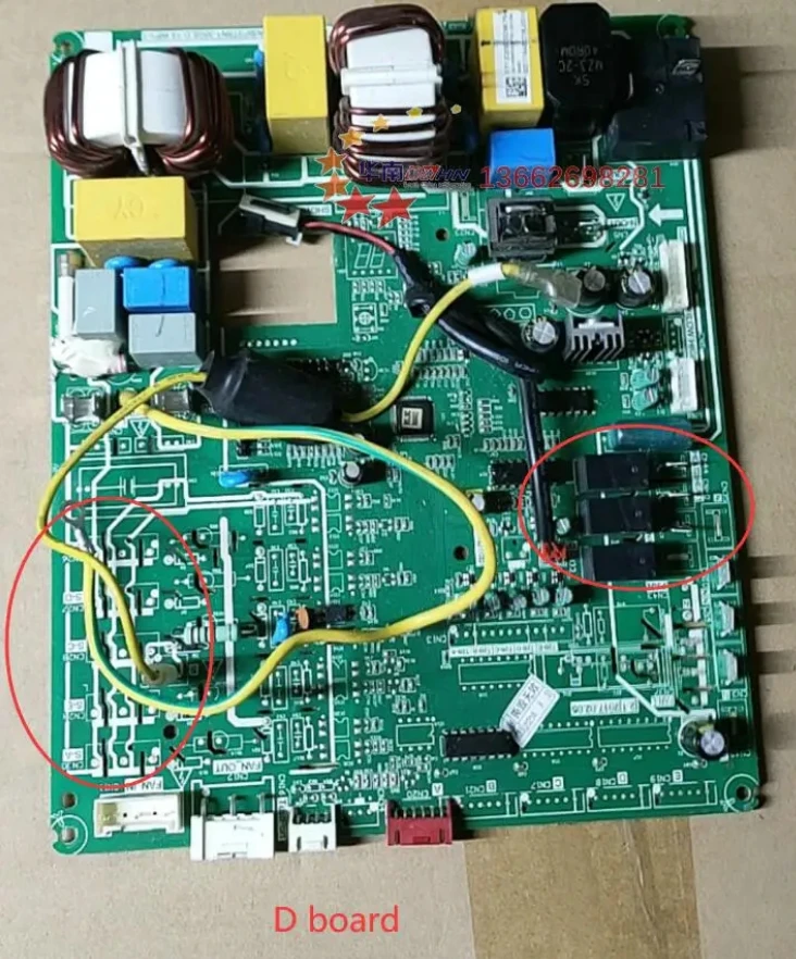 

Nuevo 17122000002671 Panel de control de aire acondicionado Midea EU-KFR105W/BP3T5N1-350S.D.13.WP1-1