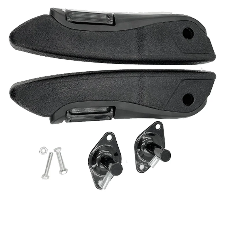 

OB-1Pair Left&Right Universal Adjustable Armrest Car Seat Armrest For Truck RV Motorhome Armrest Handles