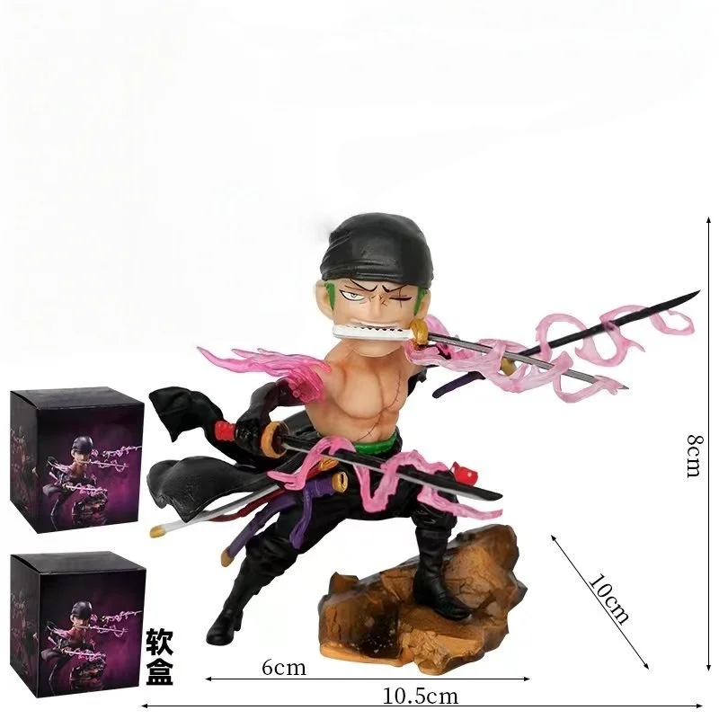 Een Stuk G5 Zoro Anime Figuur Model Standbeeld Persoonlijkheid Trendy Tafelornament Geschenken