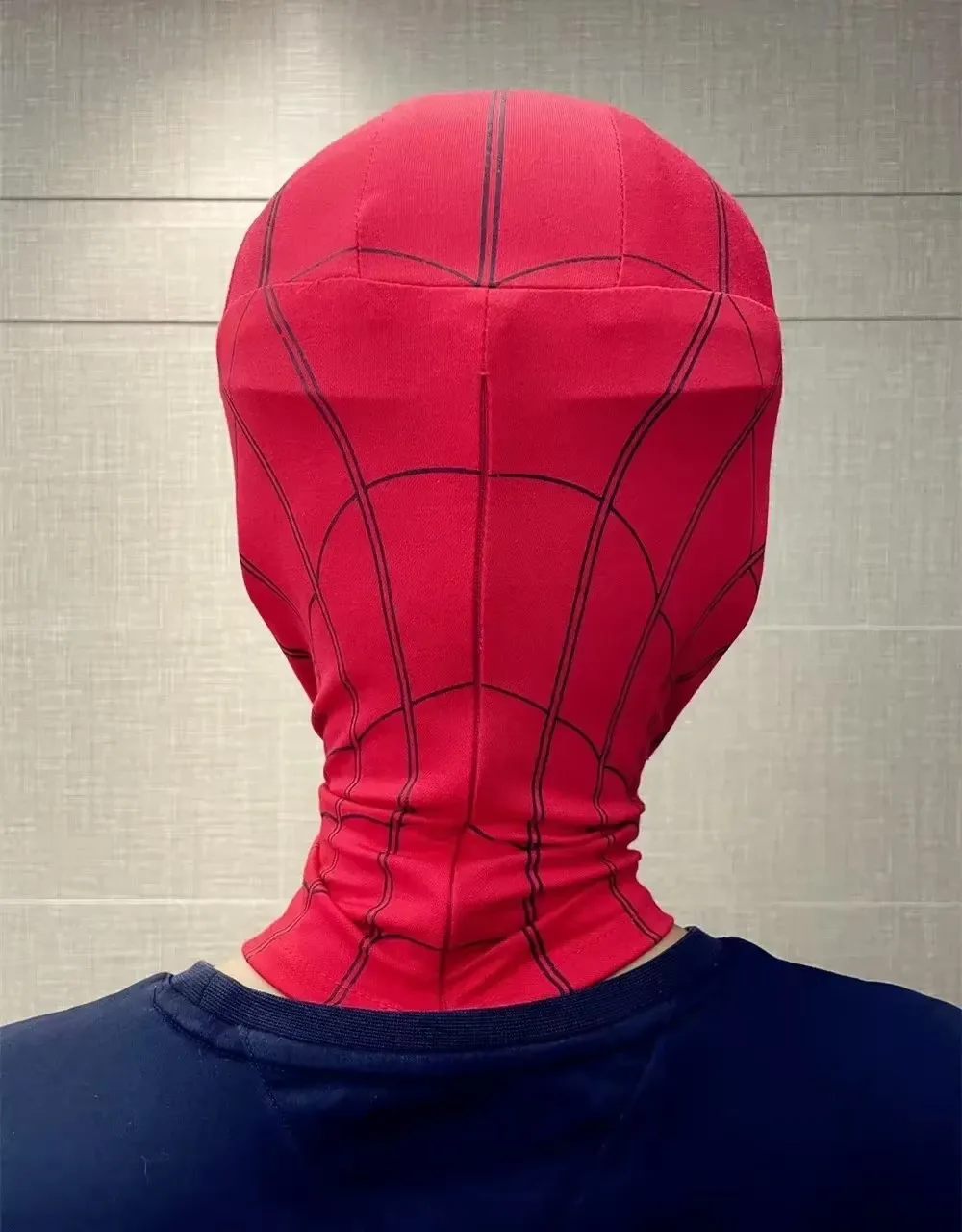 Auf Lager: Miles Spider-Man 1:1 Rollenspielmaske, Kinnsteuerung mit beweglichen Augen, manuell steuerbares Cosplay-Spielzeug, Geschenk für Jungen – Detail 7