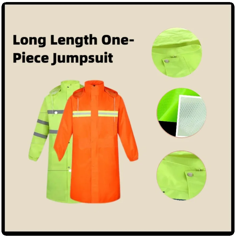 

Длинный цельный комбинезон — защита для работы на открытом воздухе, рыбалки, строительства, экстренного использования