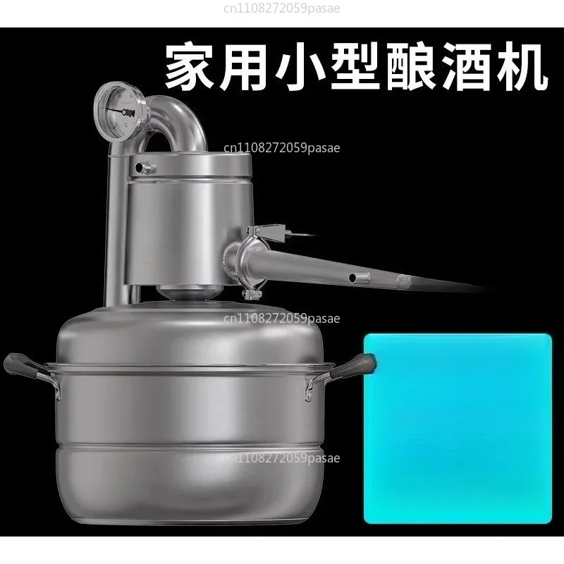 Alcohol Distiller Moonshine High Quality Stainless Steel 10L Home Use Still Brewing Winemaking Make Wine Brewing Equipment
