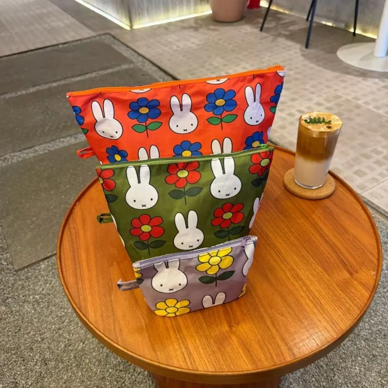 Miffy Cosmetic Bag 3-piece Set High-value Digital Cartoon Printed Men's and Women's Portable Wash Multi-function Storage Bag view 6