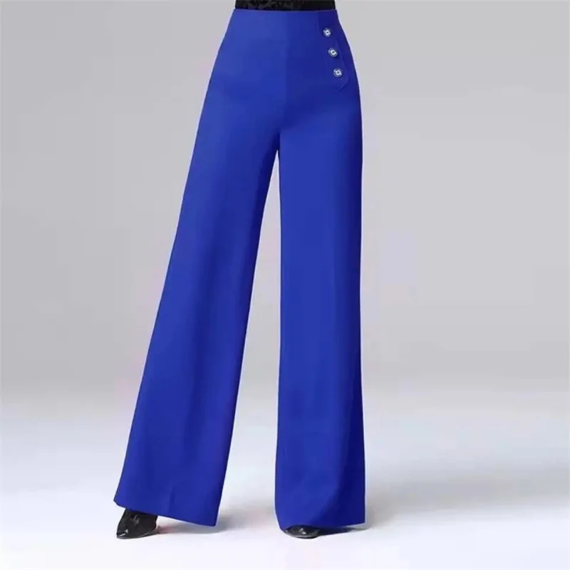 Women Wide Leg Pants 2023 Spring Summer Solid High Waist Long Casual Pants Korean Loose Dance Female Trousers Women\'s Clothing