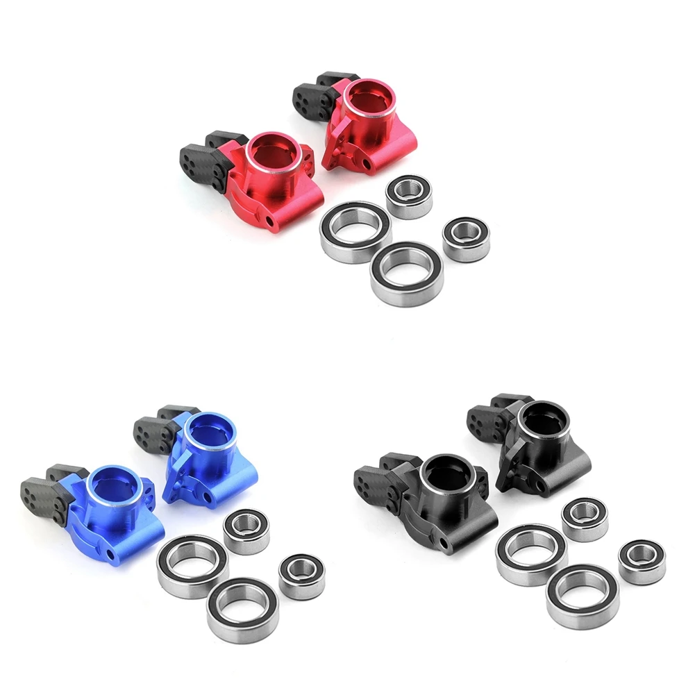 Accessoires de voiture arrière RC, porte-moyeu, jointure de direction pour 1/8 Arrma KRATON Outcast BLX 6S V5 Black-Y44A