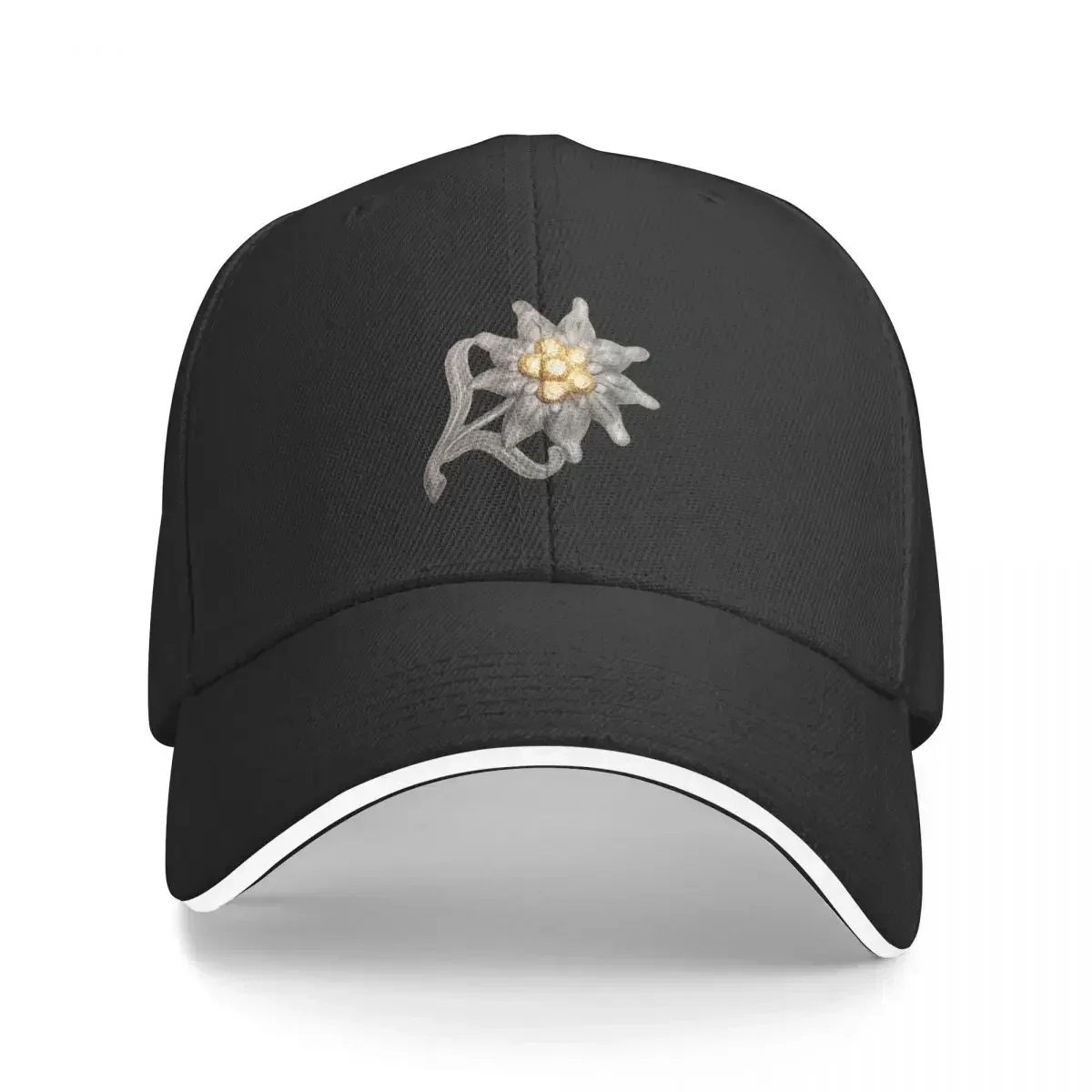 Edelweiss symbol of German Gebirgsj?ger Mountain Troops Baseball Cap Brand Man cap Sunscreen Caps For Men Women's