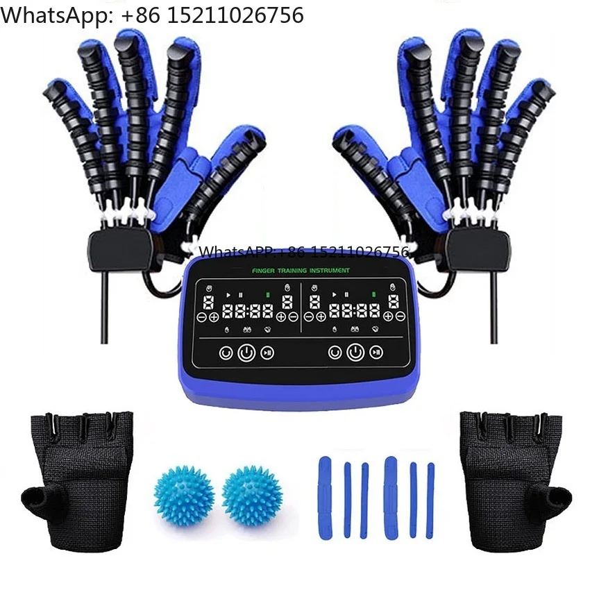 

High Quality Finger Therapy Exerciser Robotic Hand Exercise Robot Gloves Stroke Robotic Hand Gloves Rehabilitation