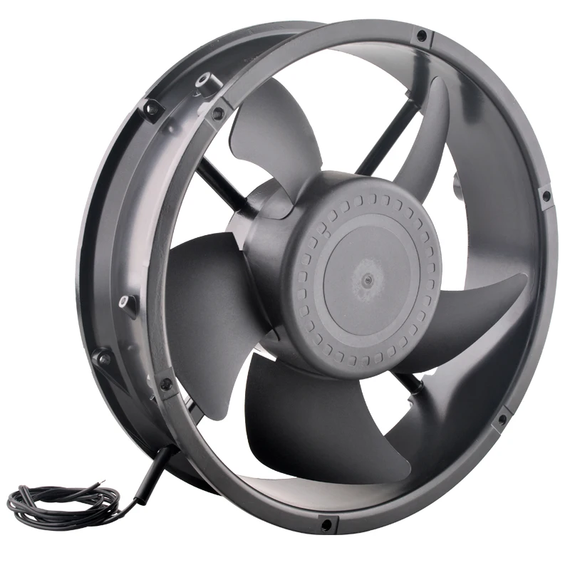 Ventiladores de resfriamento de fluxo axial ANCHAOPU para pilhas de carregamento montadas em gabinete - 150/172/180/200/220mm, 100V/110V/220V/240V Motor EC