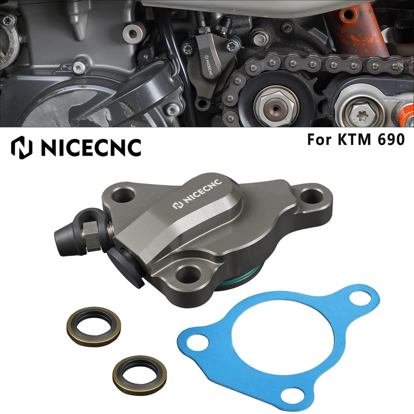 

For 2004-2007 KTM SMR450 EXC 450 Racing Six Days Clutch Slave Cylinder Kit for KTM MXC-G 450 525 Racing SXS 450 Racing 2003-2005