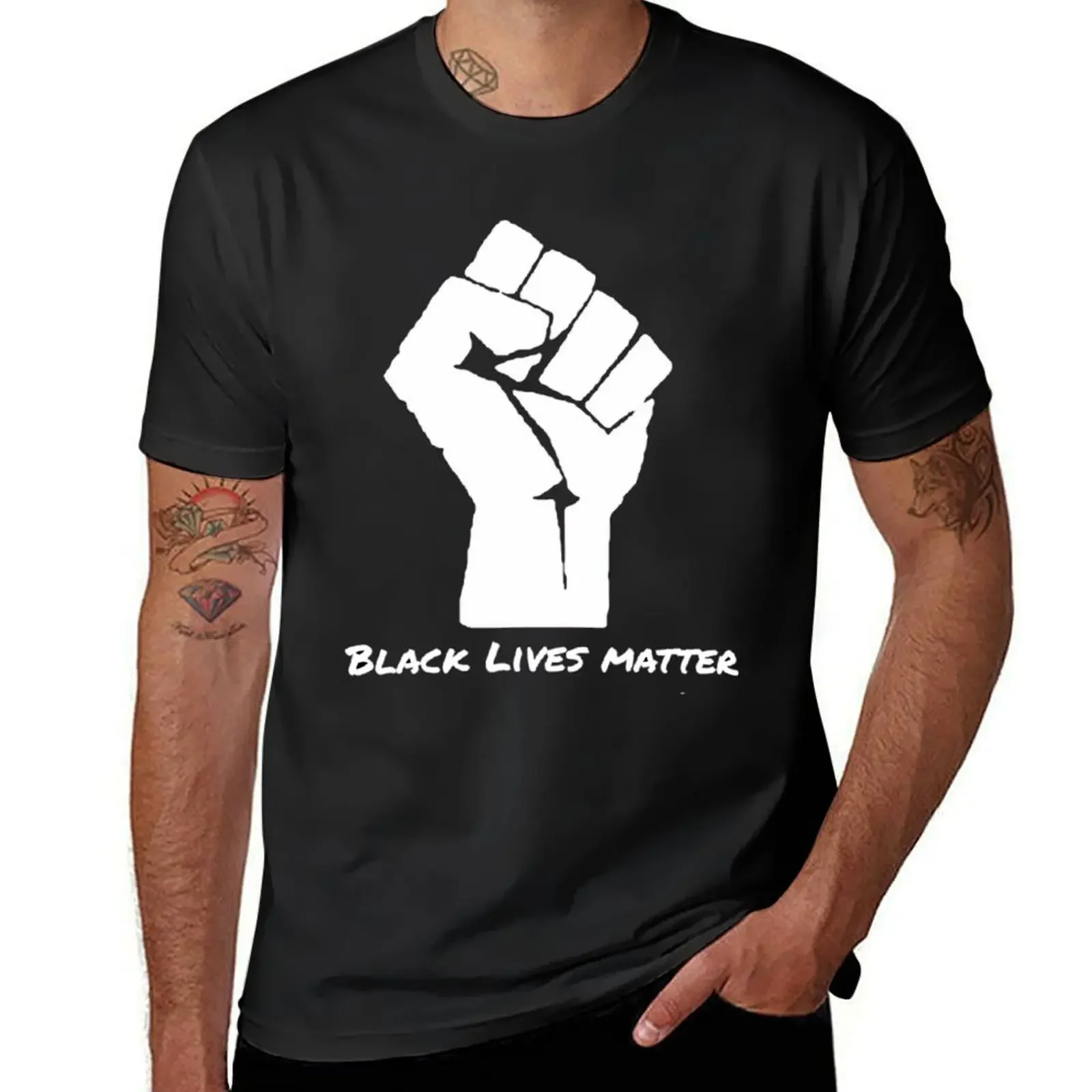 

black live matter T-Shirt new edition croswit shirt man mens t shirt graphic