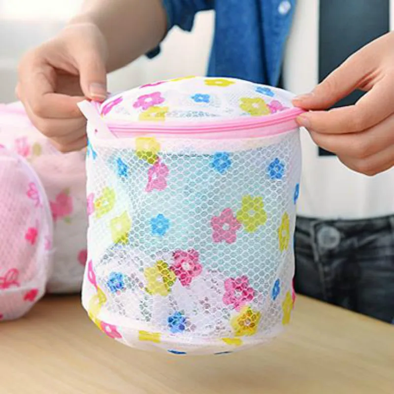 Washing Mesh bag Clothing Underwear Organizer Washing Bag Useful Mesh Net Bra Wash Bag zipper Laundry Bag 3pcs/lot