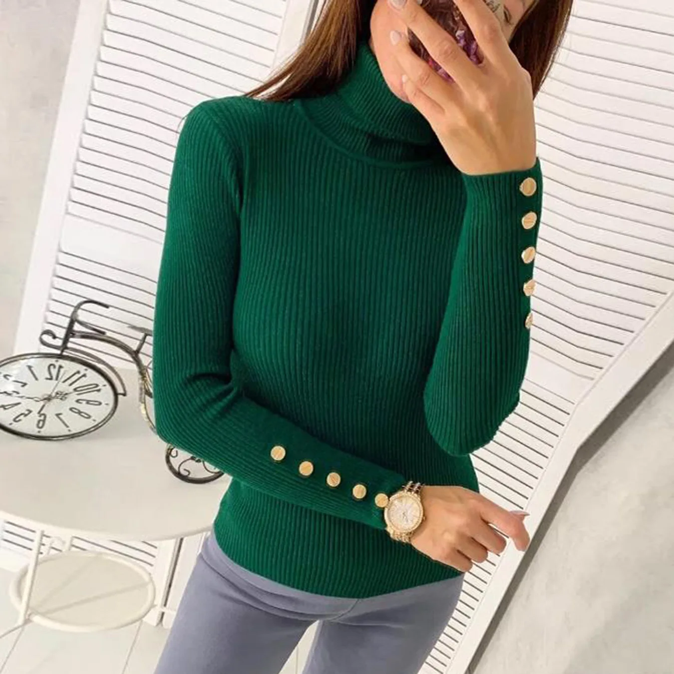 Dark green