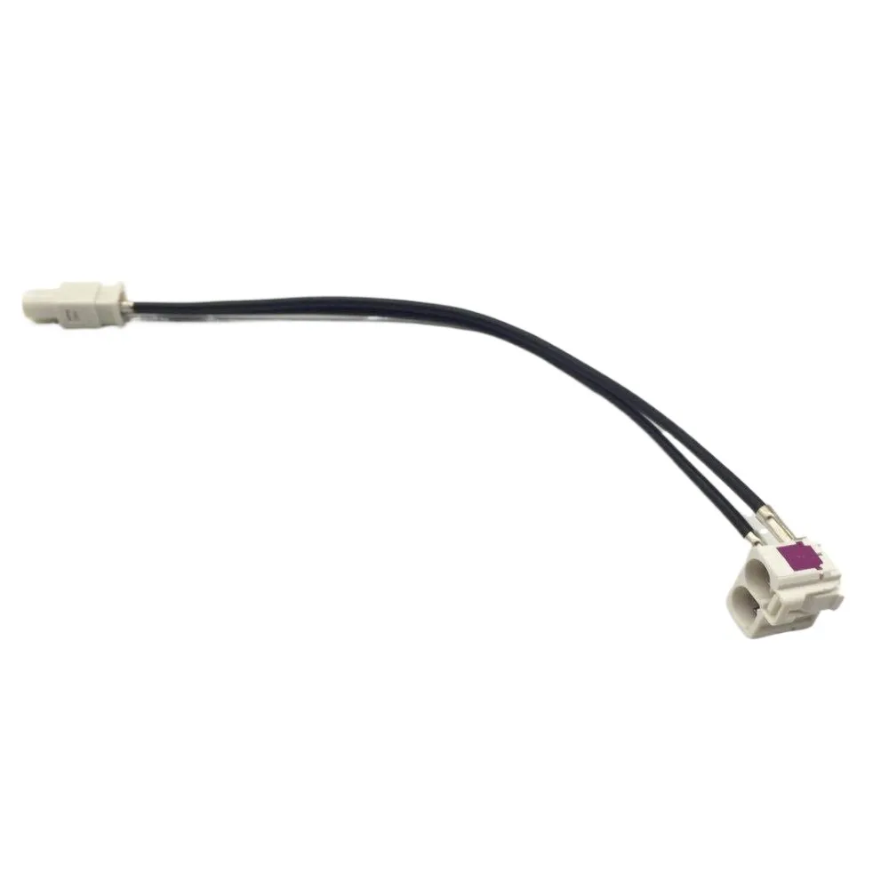 2-to-1 Radio Antenna Adapter Cable For VW  Skoda  RNS315  RNS510  RCD510